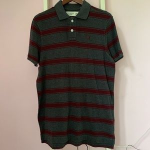 Abercrombie and Fitch Men’s Stripped Polo